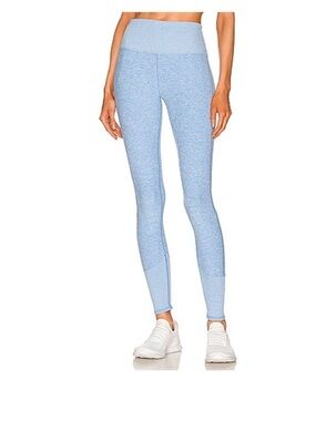 Alo High-Waist Alosoft Lounge Legging size Medium in Heathered Sky